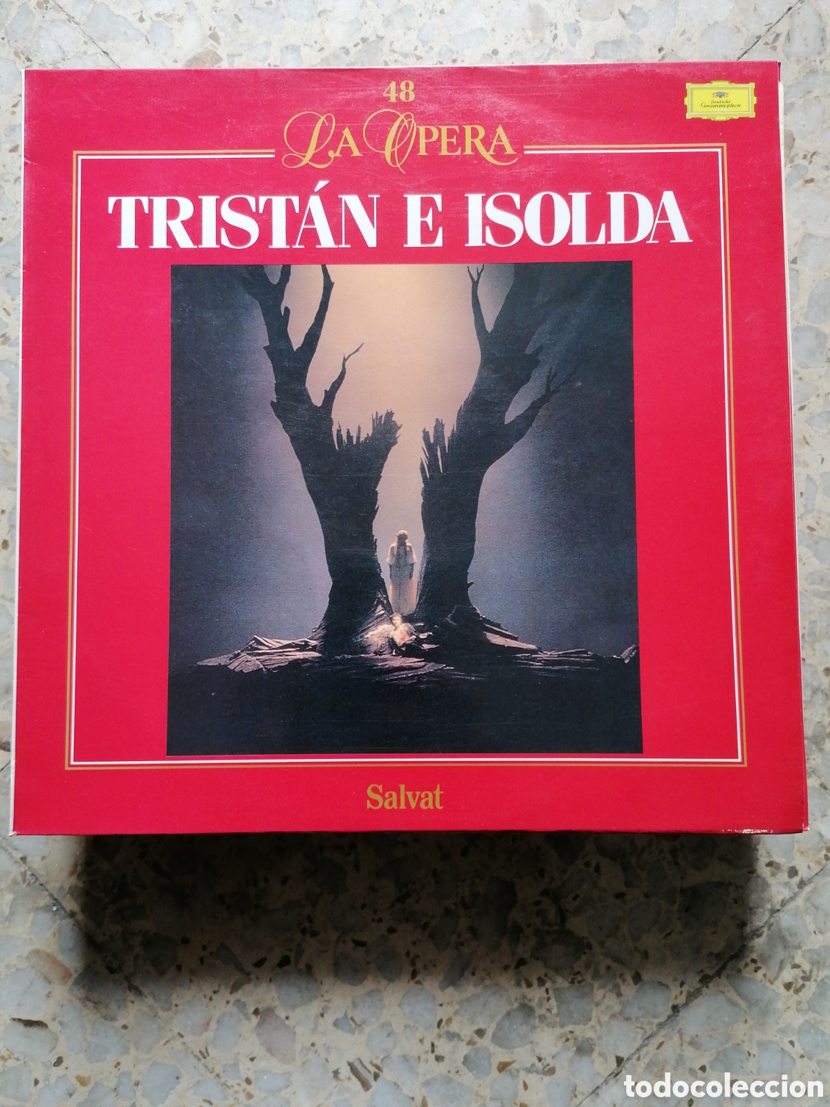 Discos de vinilo: LP TRISTAN E ISOLDA LA OPERA 48 - Foto 1