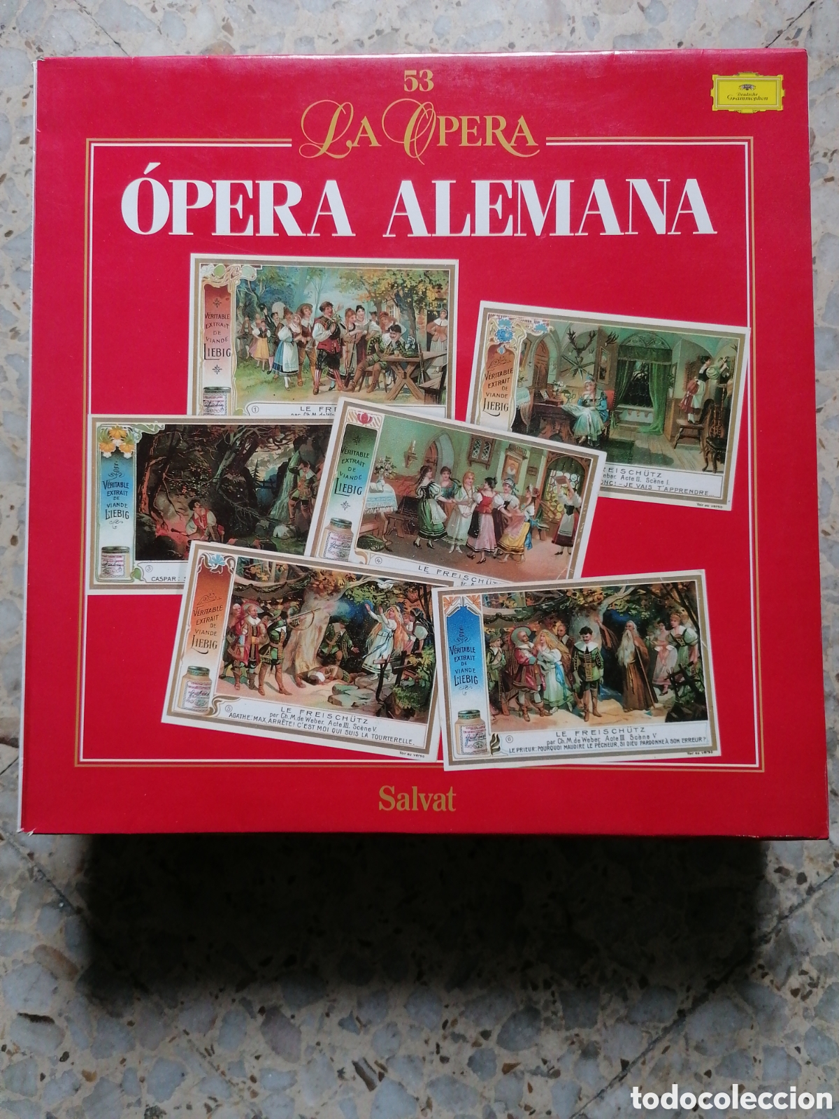 Discos de vinilo: LP OPERA ALEMANA LA OPERA 53 SALVAT - Foto 1