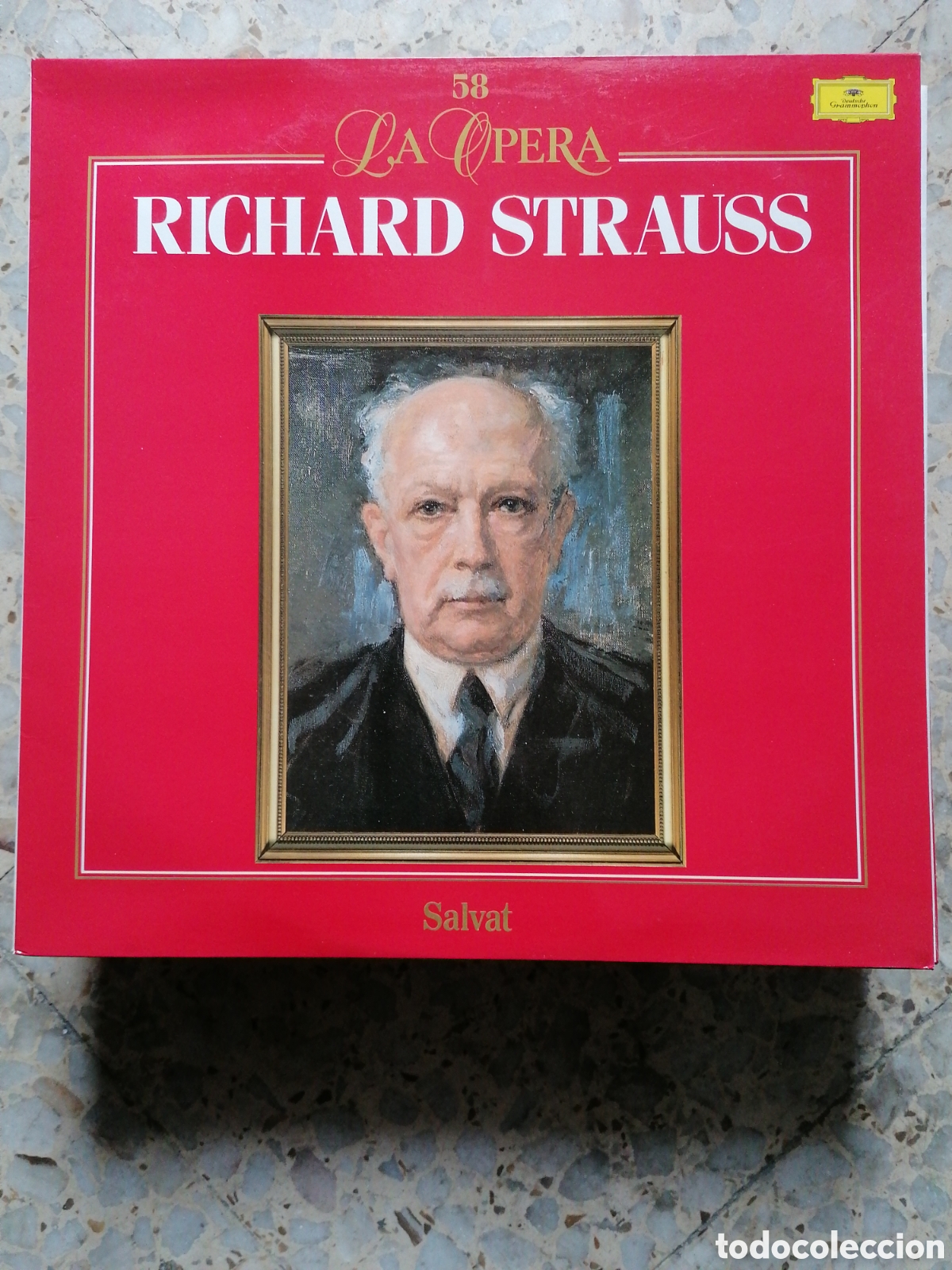 Discos de vinilo: LP RICHARD STRAUSS LA OPERA 58 SALVAT - Foto 1