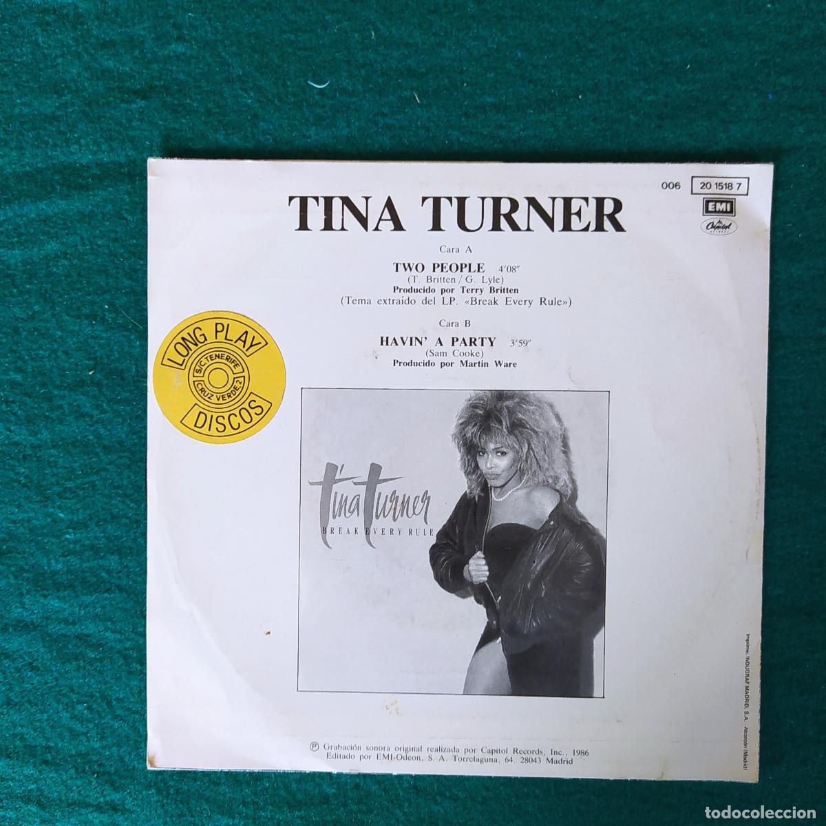 Discos de vinilo: Tina Turner &ndash; Two People - Foto 2