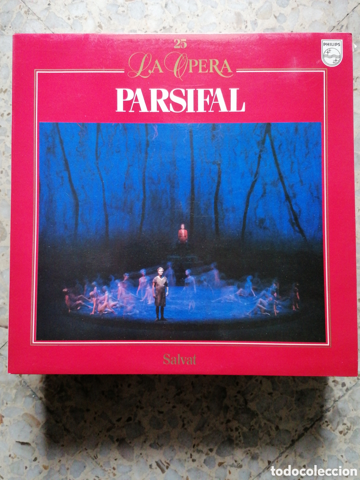 Discos de vinilo: LP PARSIFAL LA OPERA 25 SALVAT - Foto 1
