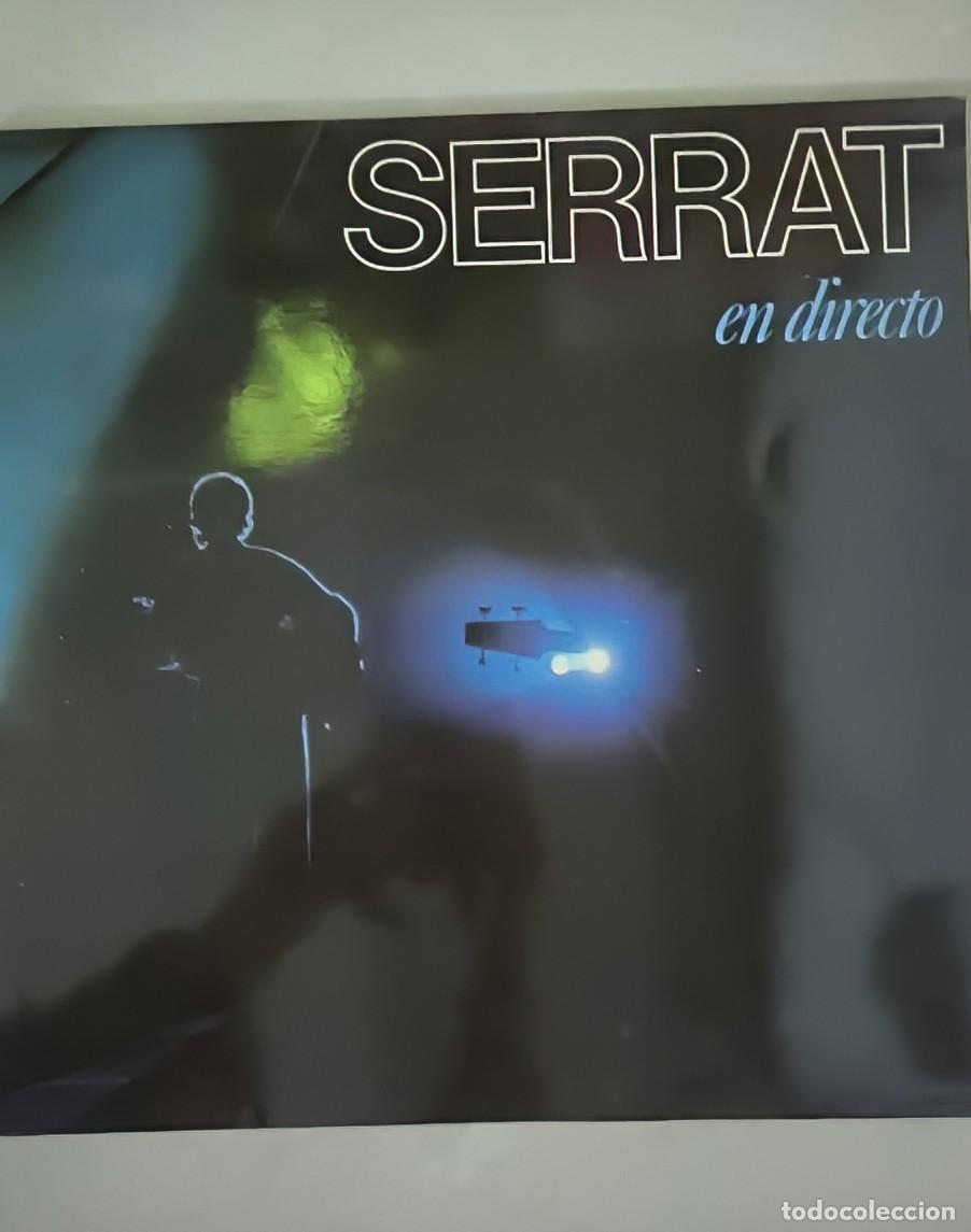 Discos de vinilo: Serrat en directo................ - Foto 1