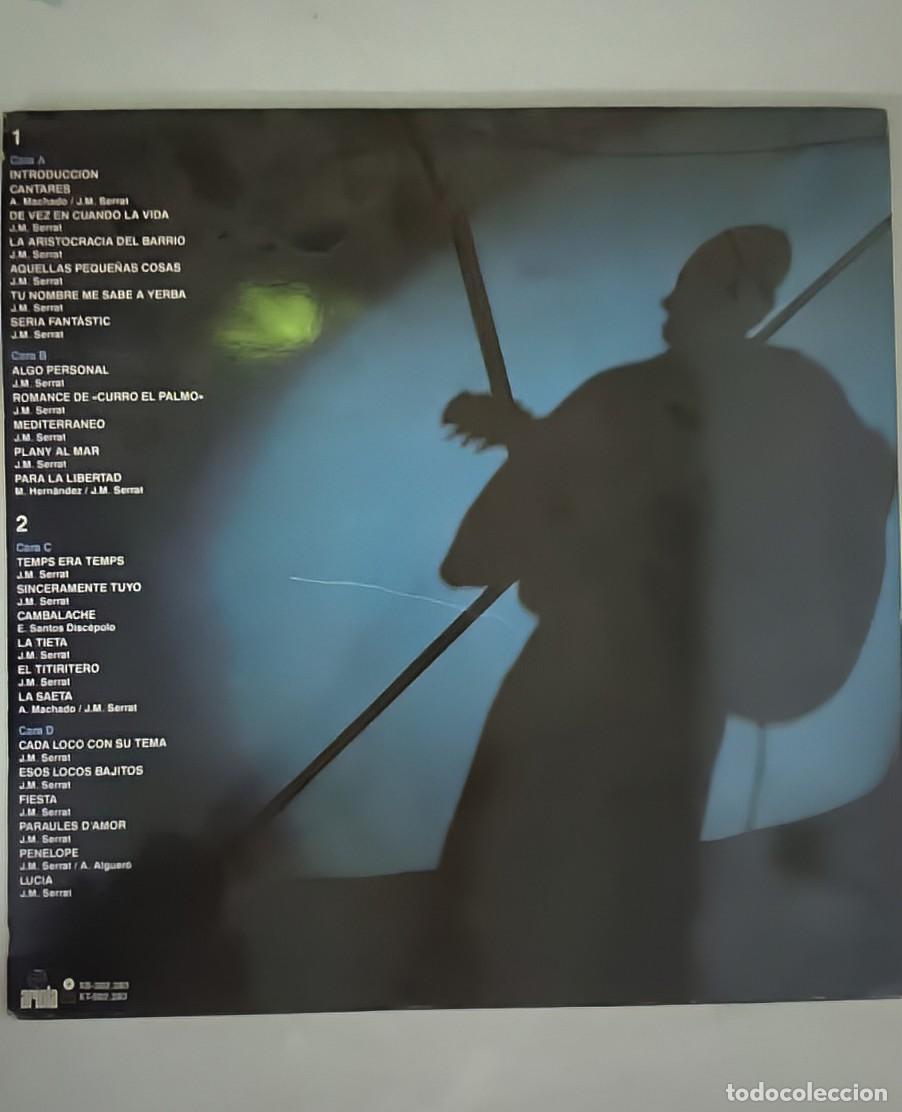 Discos de vinilo: Serrat en directo................ - Foto 2