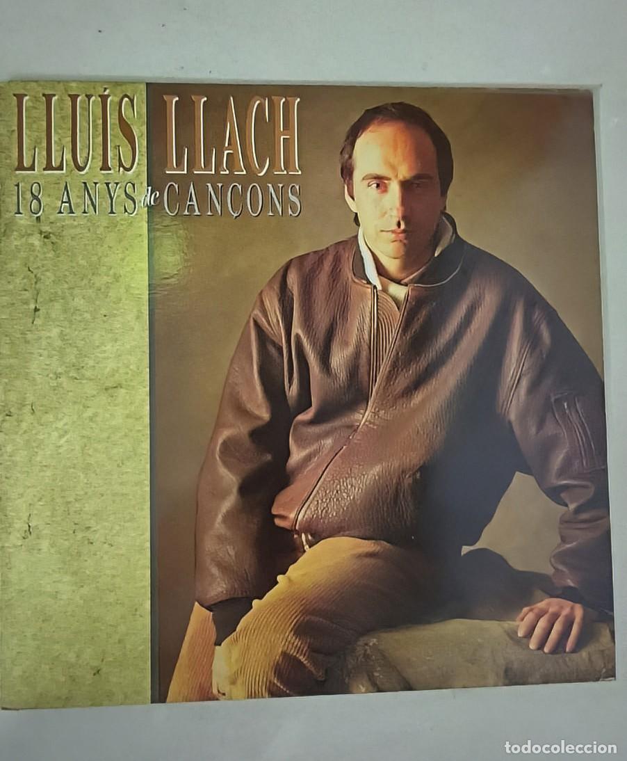 Discos de vinilo: Lluis Llach &rdquo;18 anys de can&ccedil;ons&rdquo; - Foto 1