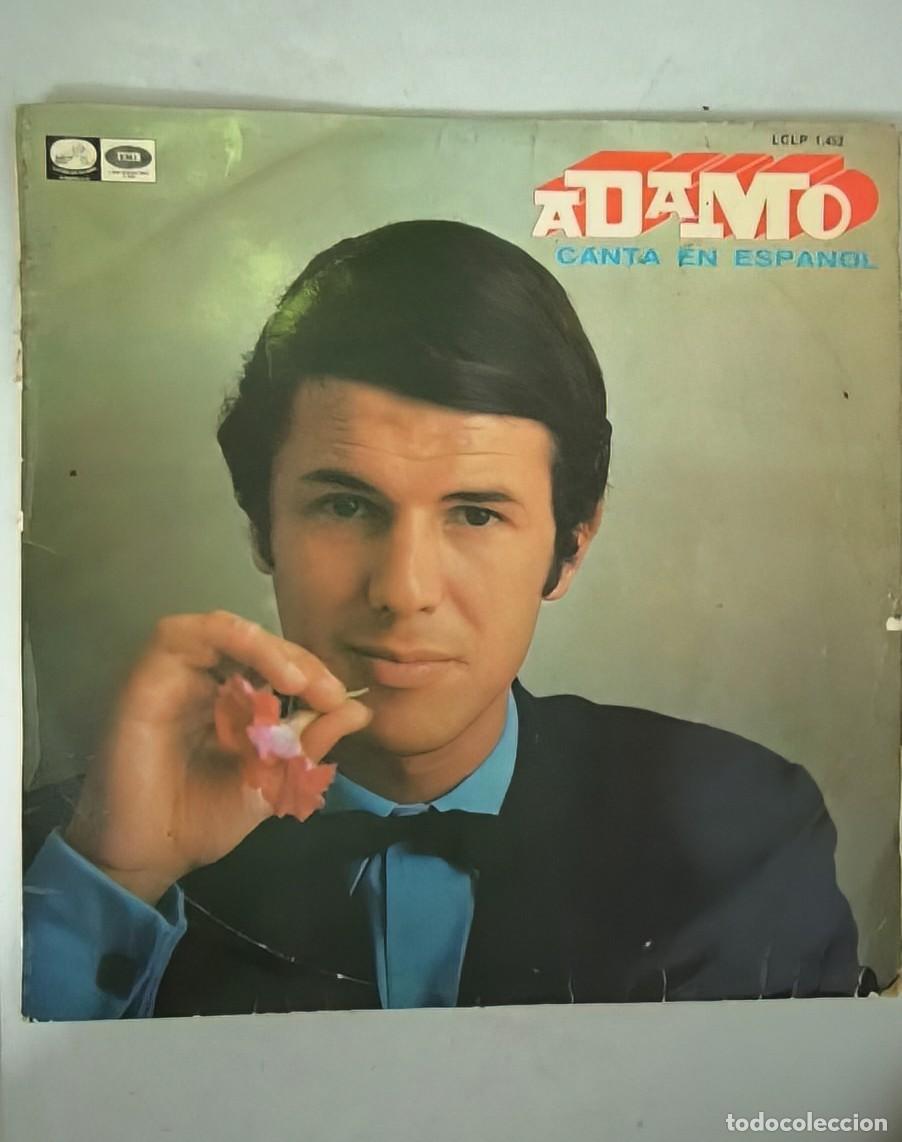Discos de vinilo: Adamo canta en espa&ntilde;ol - Foto 1