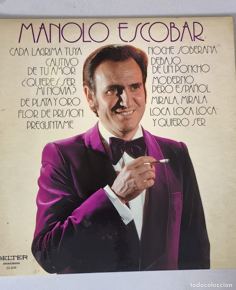 Discos de vinilo: Manolo Escobar Recopilatorio - Foto 1