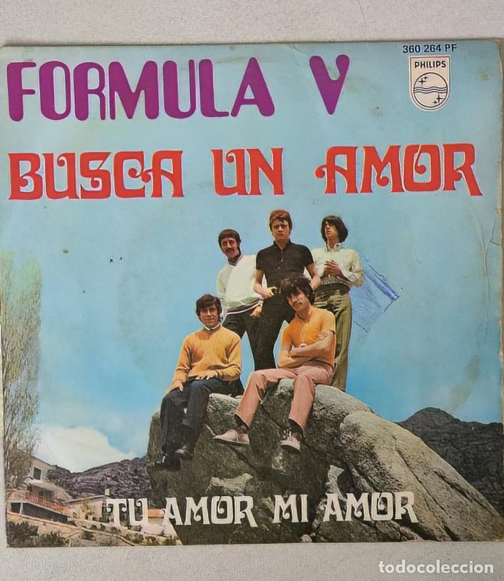 Discos de vinilo: FORMULA V - BUSCA UN AMOR SINGLE 1969 - Foto 1