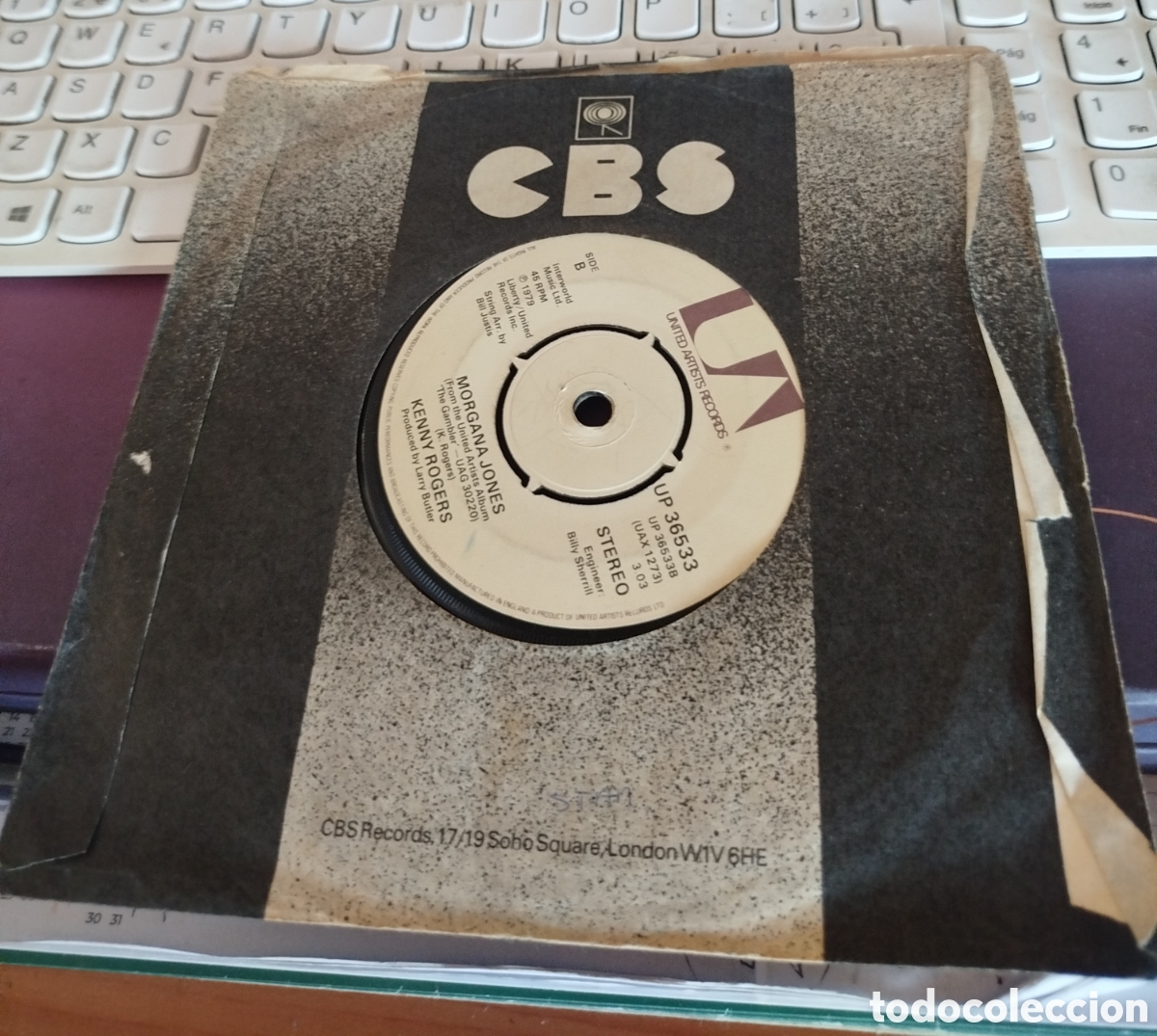 Discos de vinilo: Kenny Rogers - Morgana Jones - Foto 2