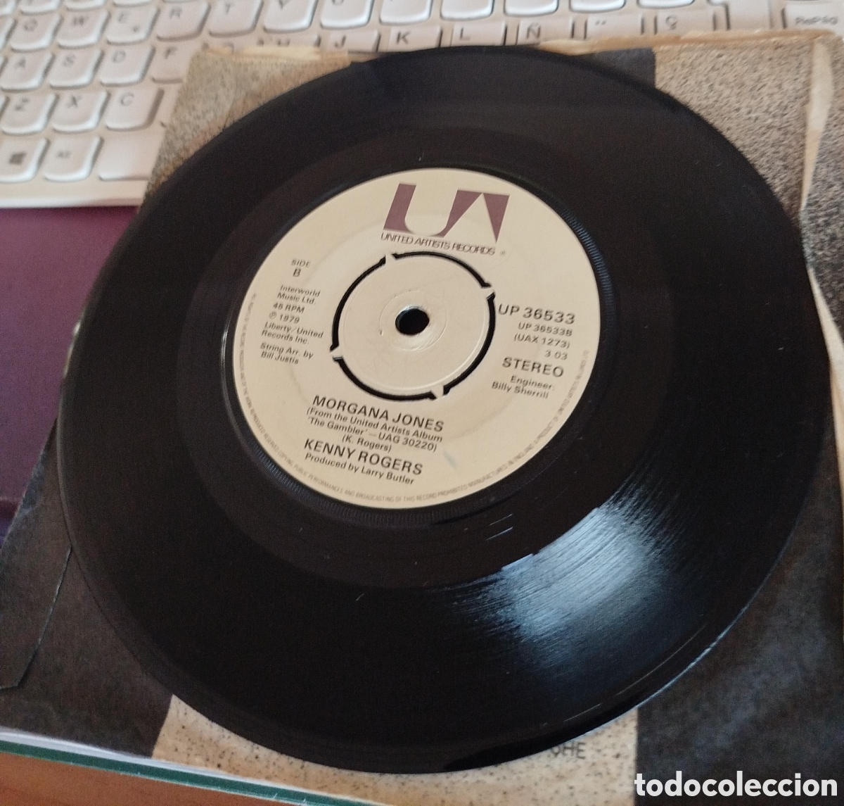 Discos de vinilo: Kenny Rogers - Morgana Jones - Foto 1