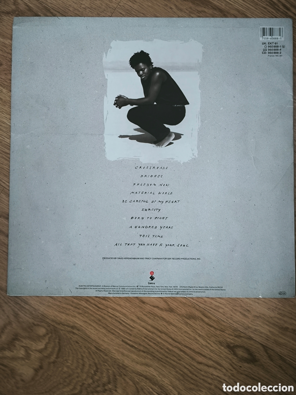 Discos de vinilo: VINILO TRACY CHAPMAN CROSSROADS. - Foto 2