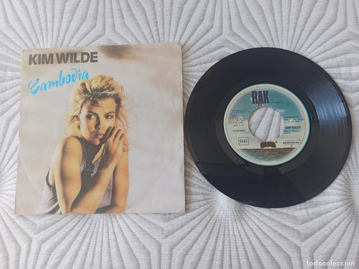 Discos de vinilo: Kim Wilde &ndash; Cambodia. espa&ntilde;a, 1981 - Foto 1