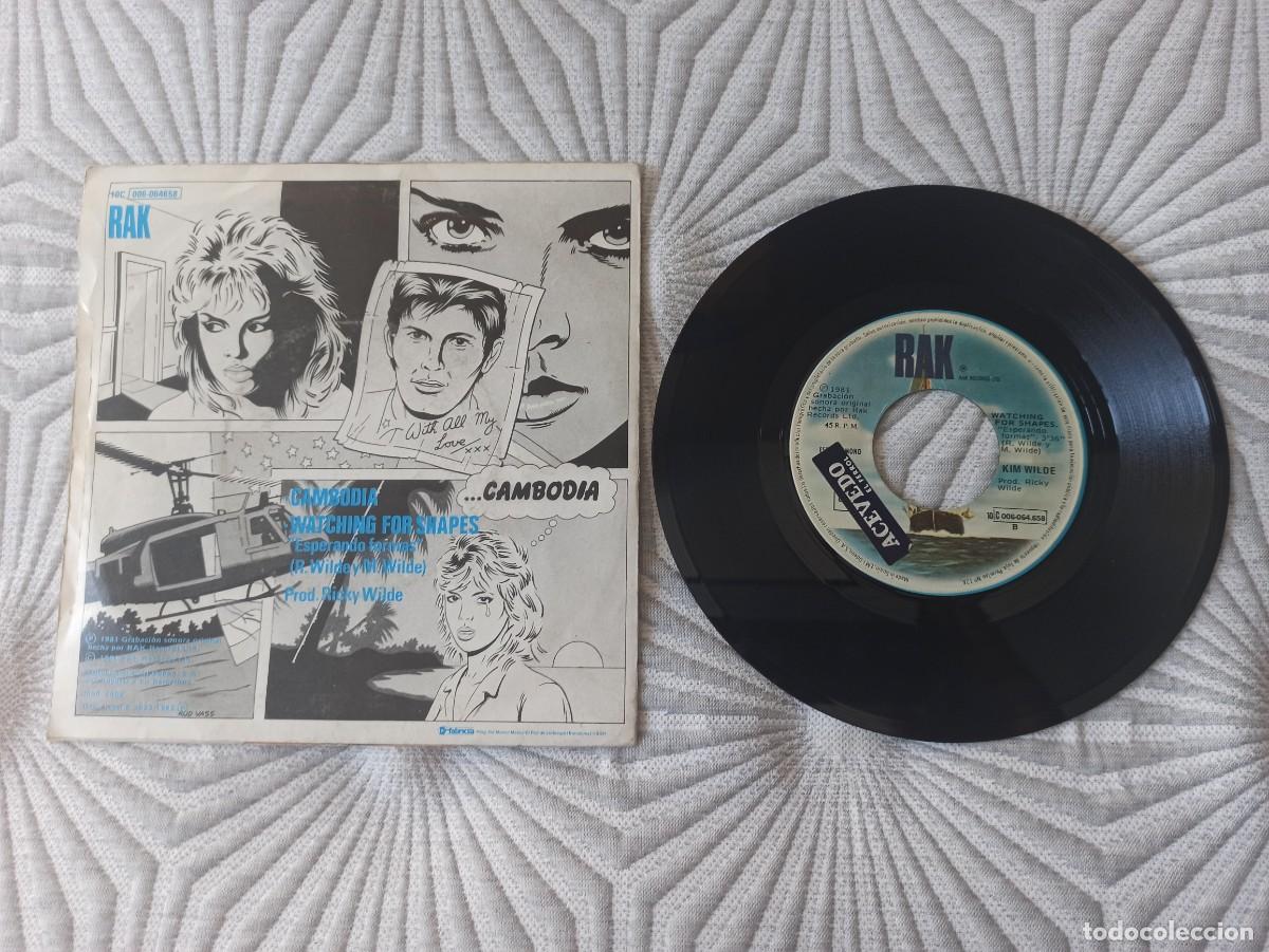 Discos de vinilo: Kim Wilde &ndash; Cambodia. espa&ntilde;a, 1981 - Foto 2