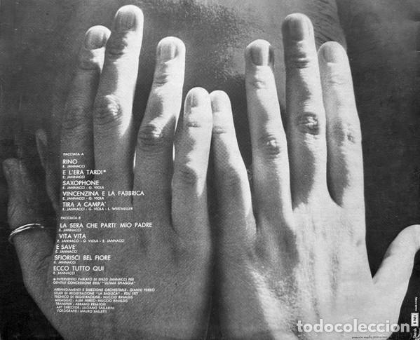 Discos de vinilo: MINA DISCO LP QUASI JANNACCI - Foto 2