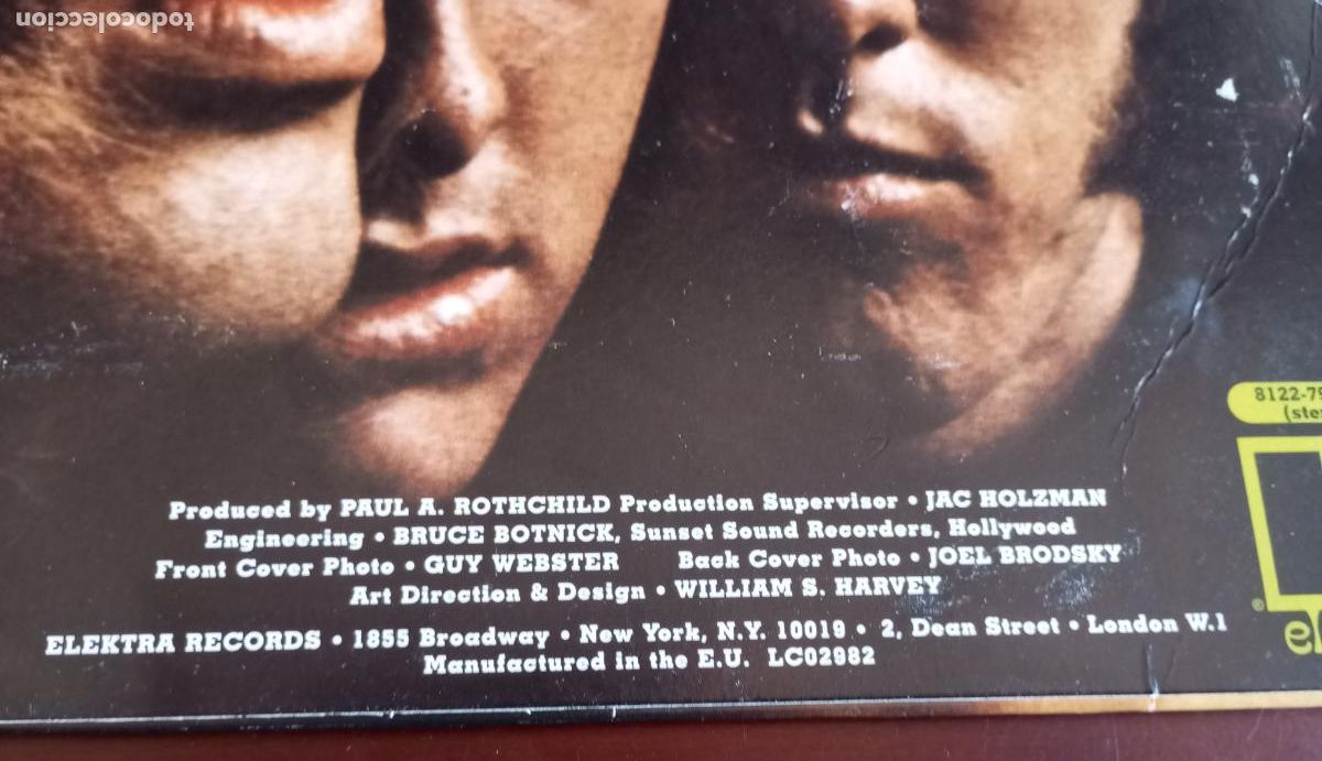 Discos de vinilo: THE DOORS - LP - 1967 - MADE IN ENGLAND - Foto 2