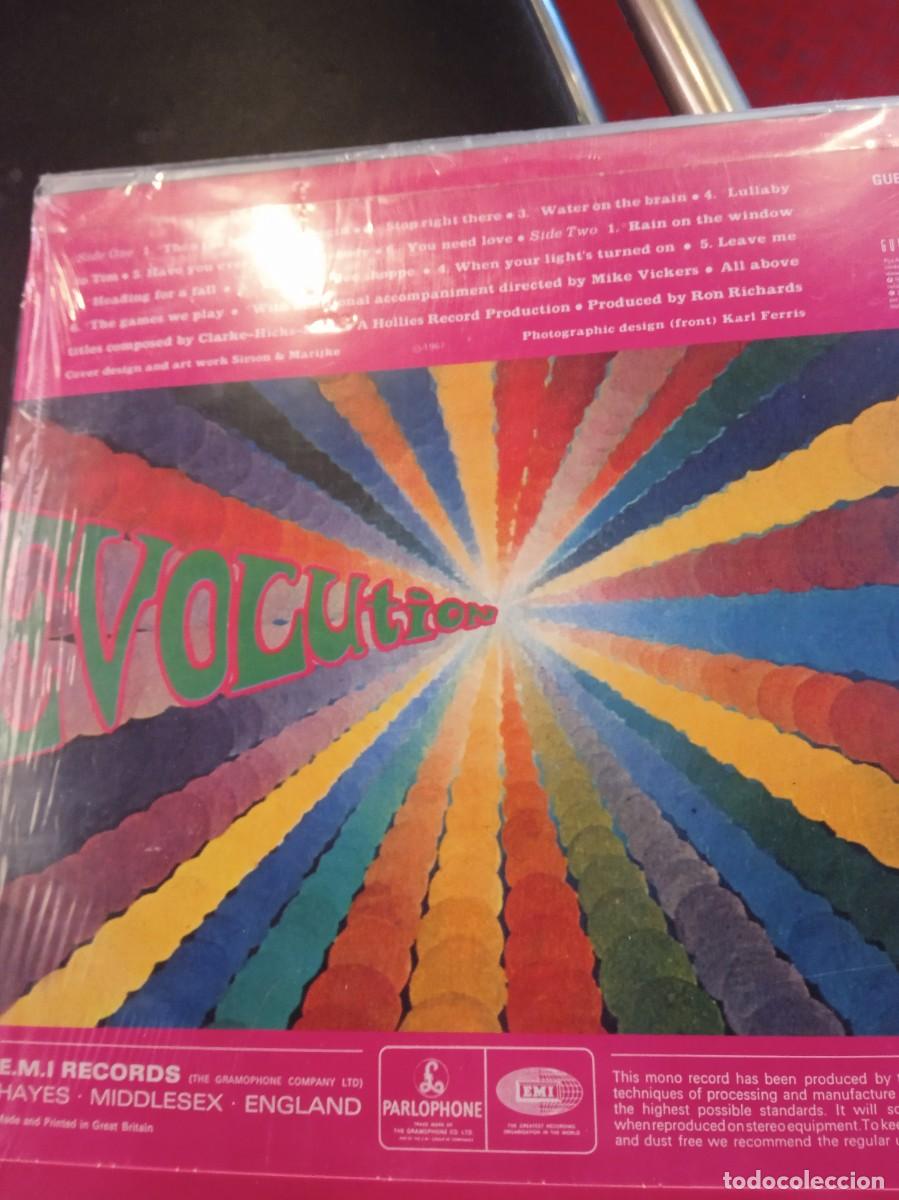 Discos de vinilo: THE HOLLIES- EVOLUTION. LP REEDICI&Oacute;N GUERSSEN. - Foto 2