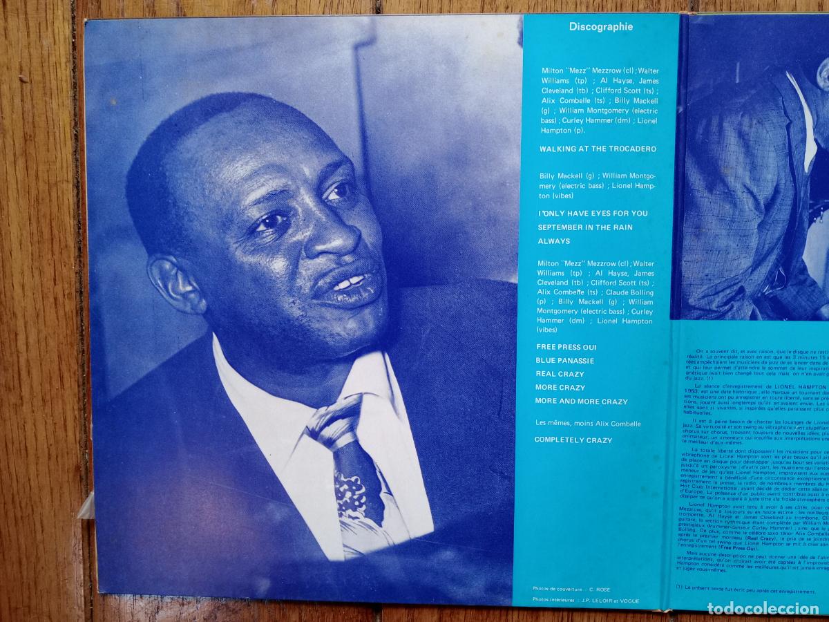 Discos de vinilo: Lionel Hampton - the complete 1953 Paris session - Foto 2