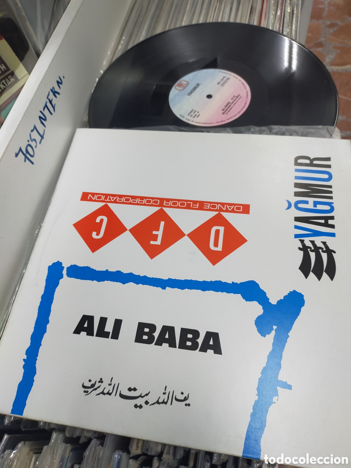 Discos de vinilo: Yagmur maxi Ali baba Espa&ntilde;a 1988 - Foto 1