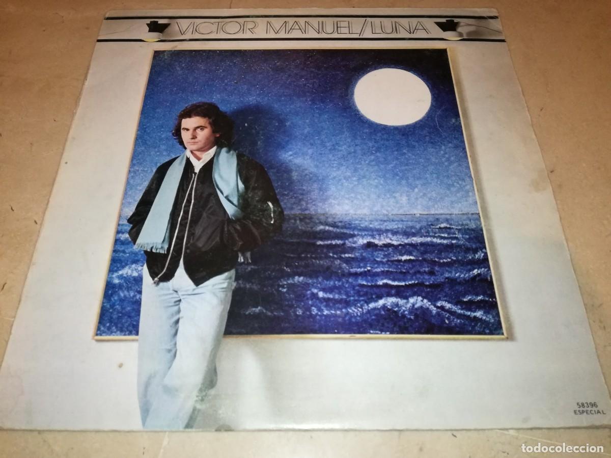 Discos de vinilo: VICTOR MANUEL-LUNA-ORIGINAL 1980 - Foto 1