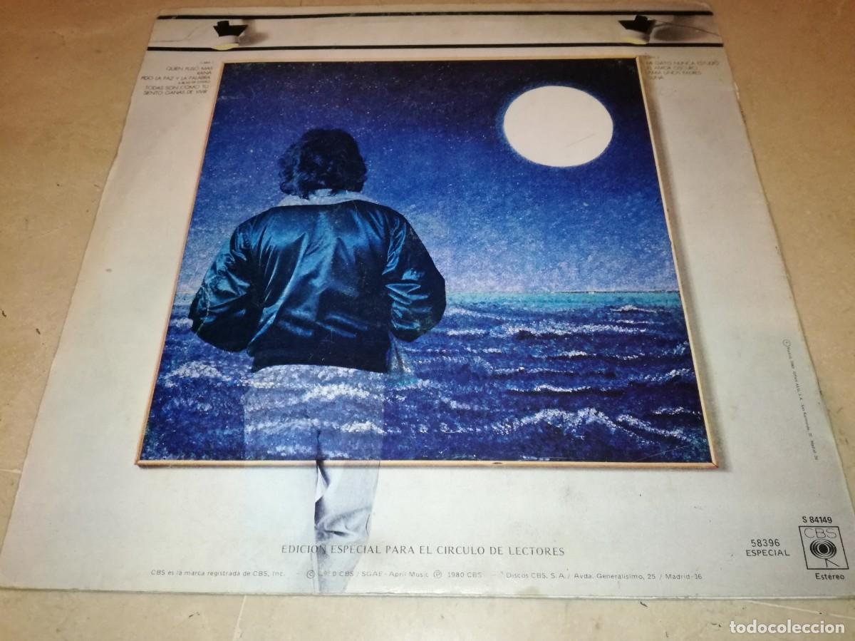 Discos de vinilo: VICTOR MANUEL-LUNA-ORIGINAL 1980 - Foto 2