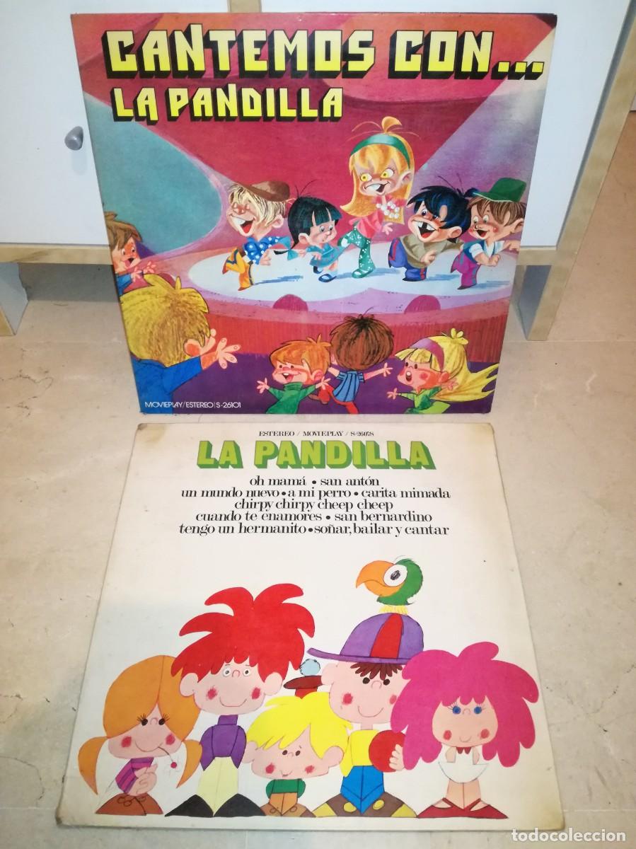 Discos de vinilo: LOTE DE 2 LPs DE LA PANDILLA-GATEFOLD-ORIGINALES 1971 - Foto 1