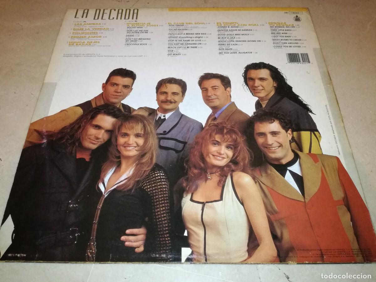 Discos de vinilo: LA DECADA-CONTIENE ENCARTE-ORIGINAL 1993 - Foto 2