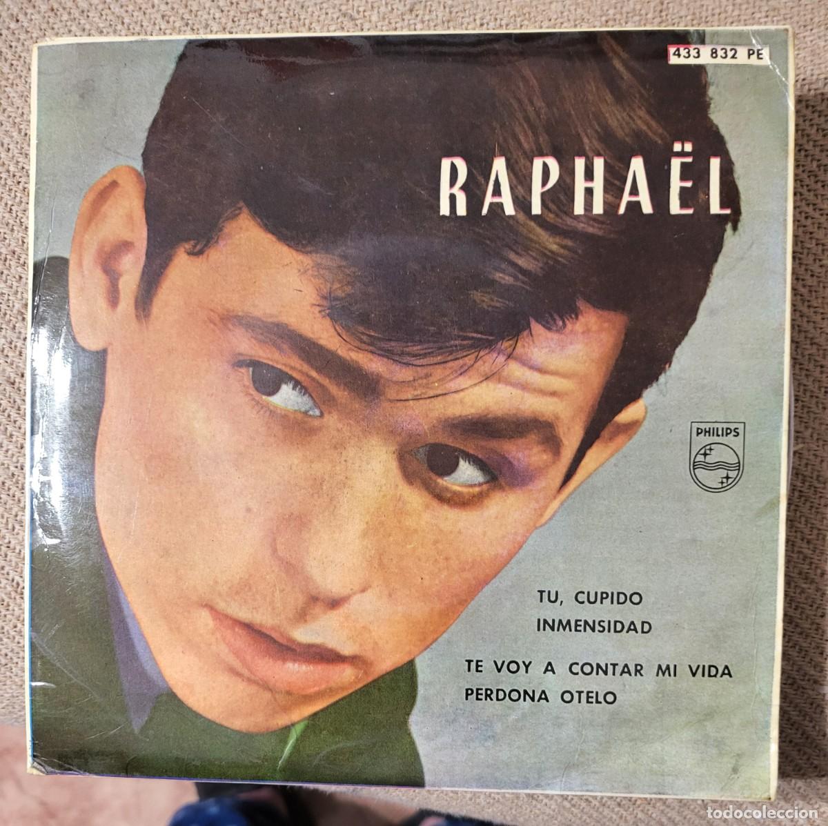 Discos de vinilo: Raphael Ep sello Philips editado en Espa&ntilde;a...a&ntilde;o 1962. - Foto 1