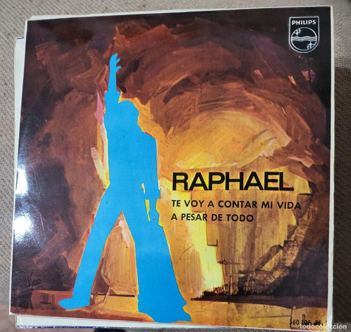 Discos de vinilo: Raphael single sello Philips editado en Espa&ntilde;a...a&ntilde;o 1967. - Foto 1