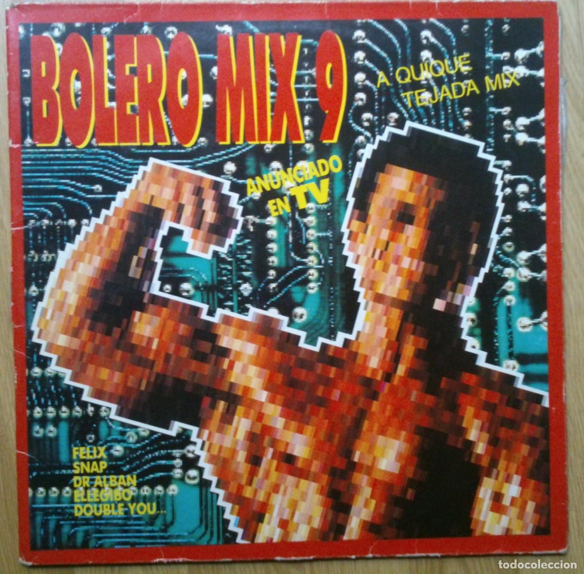Discos de vinilo: VARIOS BOLERO MIX 9 - Foto 1