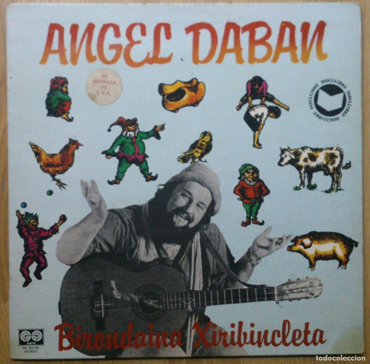 Discos de vinilo: ANGEL DABAN BIRONDAINA XIRIBINCLETA - Foto 1