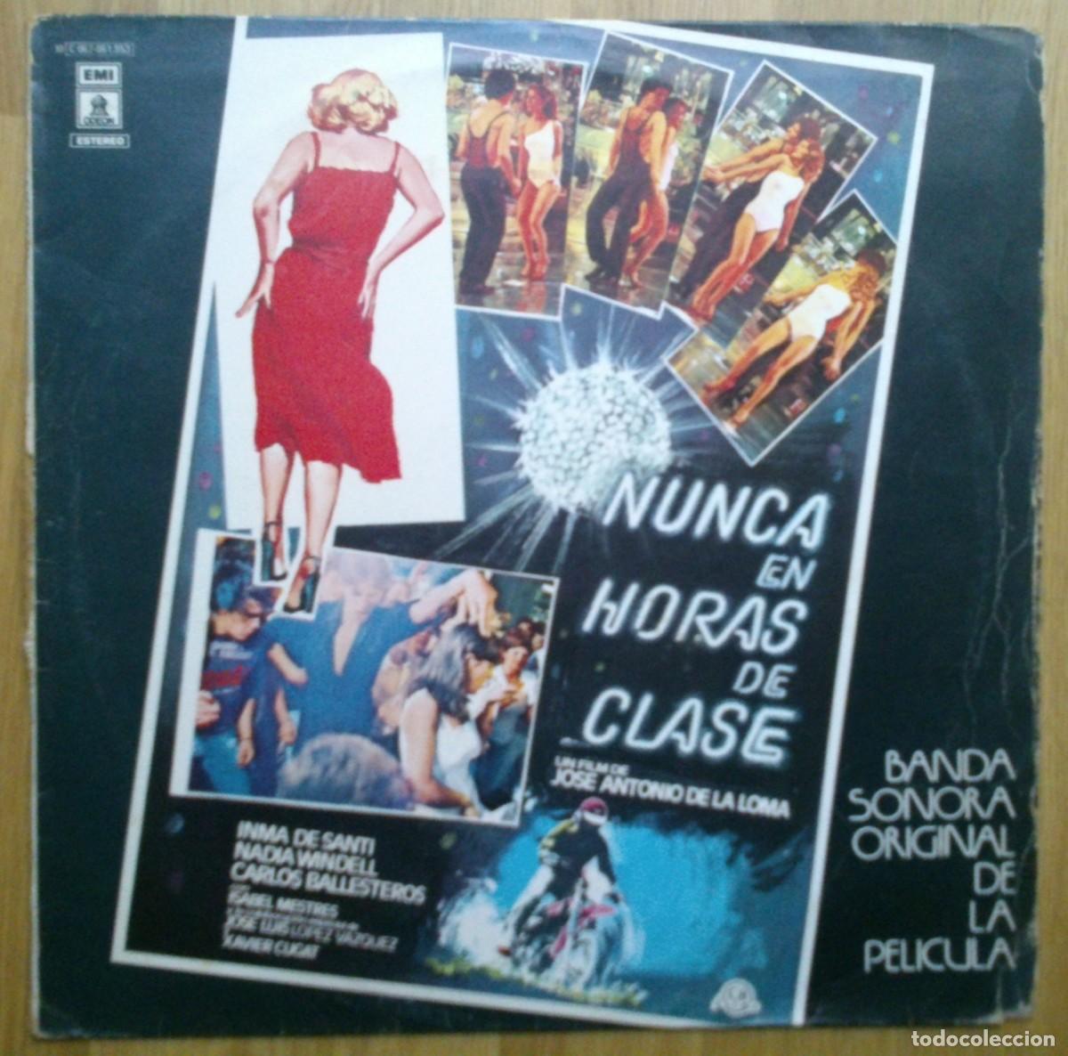 Discos de vinilo: B.S.O NUNCA EN HORAS DE CLASE - Foto 1