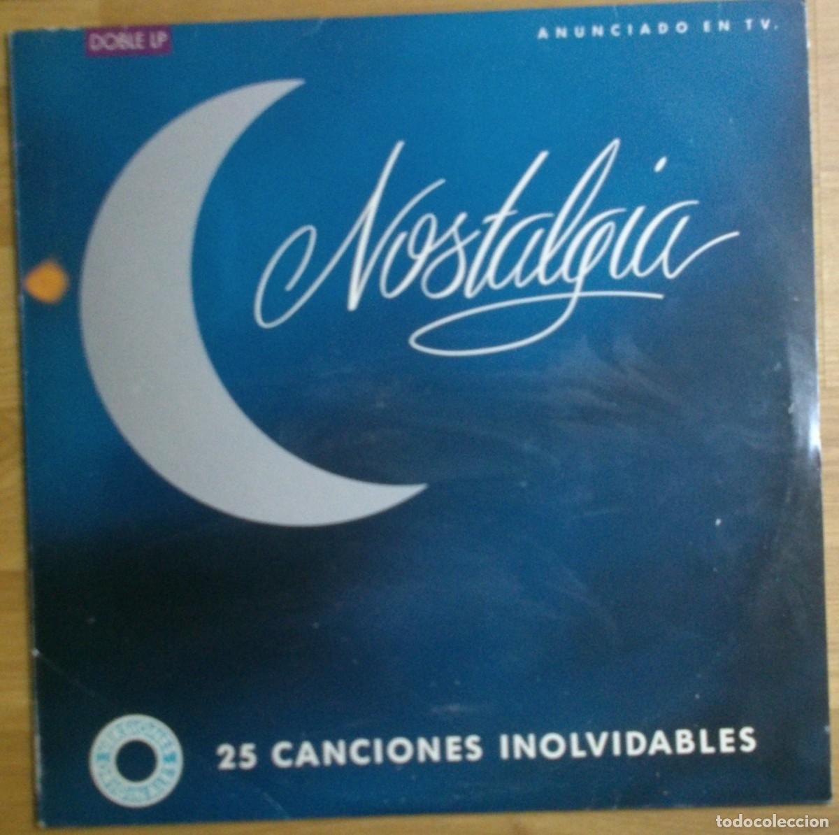 Discos de vinilo: VARIOS ARTISTAS NOSTALGIA - Foto 1