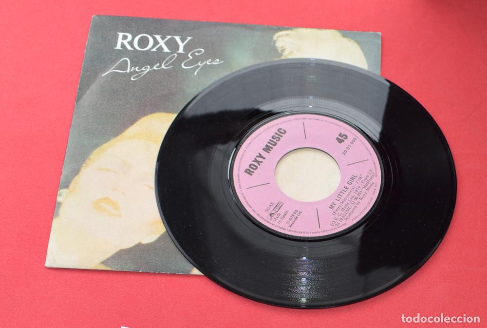 Discos de vinilo: Roxy MUSIC &lrm;&ndash; Angel Eyes - SINGLE 1979 - Foto 5