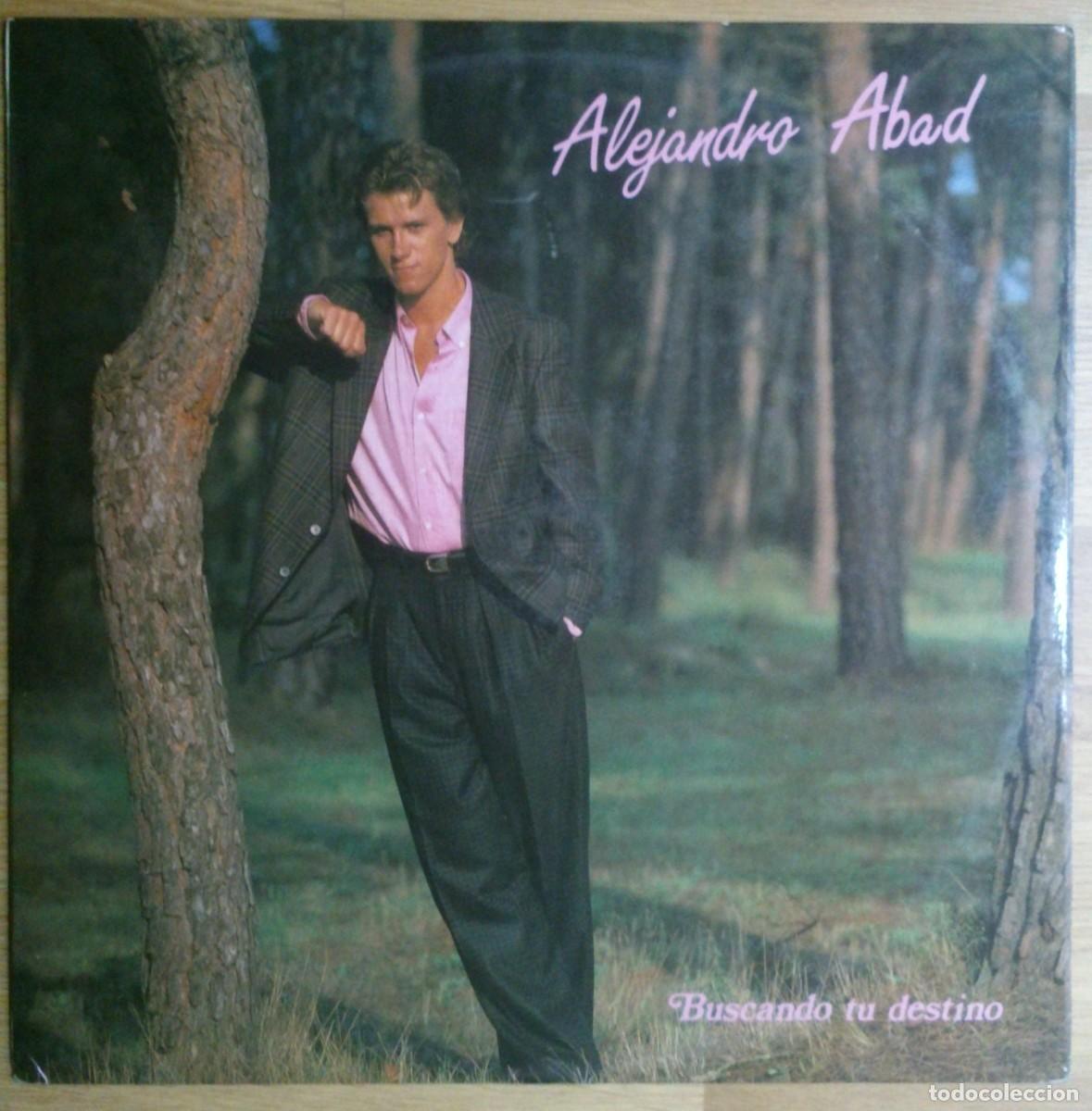 Discos de vinilo: ALEJANDRO ABAD BUSCANDO TU DESTINO - Foto 1