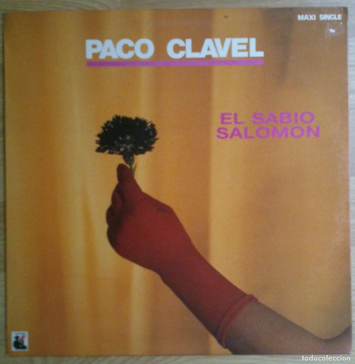 Discos de vinilo: PACO CLAVEL EL SABIO SALOMON - Foto 1