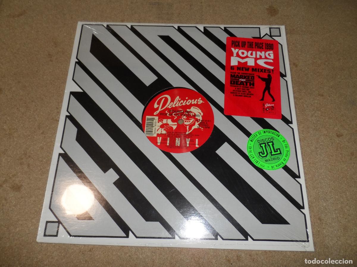 Discos de vinilo: Young MC &ndash; Pick Up The Pace (1990) (USA 1990) - Foto 1