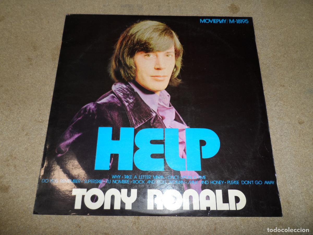 Discos de vinilo: TONY RONALD - HELP (SPAIN 1971) - Foto 1