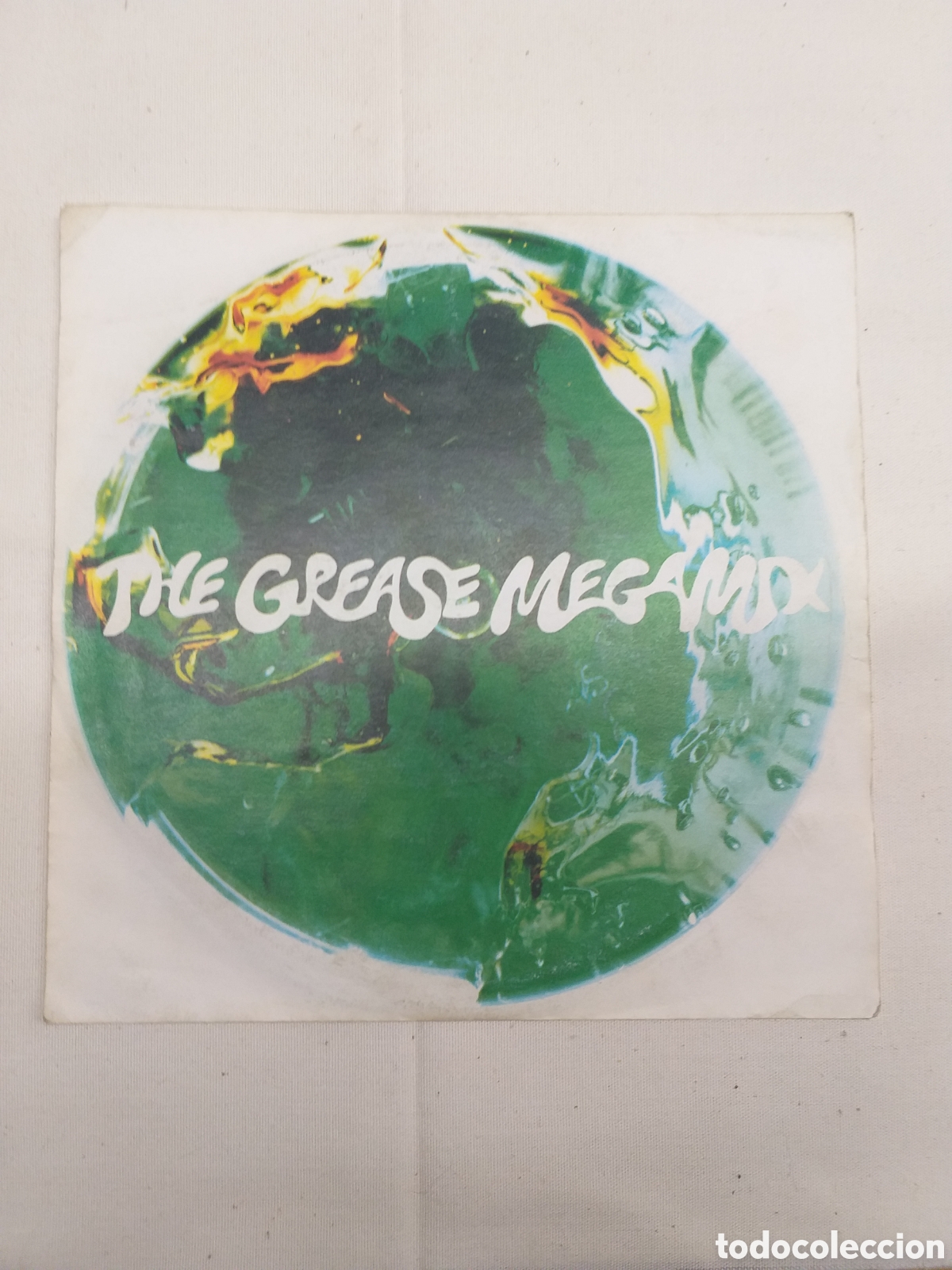 Discos de vinilo: THE GREASE MEGAMIX - MAXI SINGLE VINILO - Foto 1