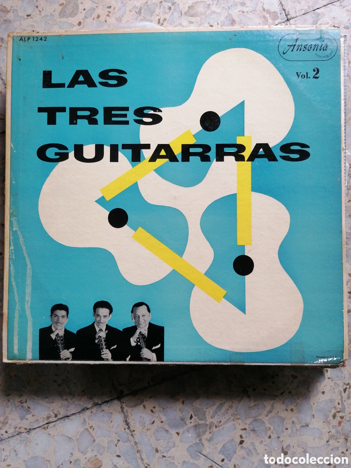 Disques de vinyle: LP LAS TRES GUITARRAS VOL 2 ECUADOR