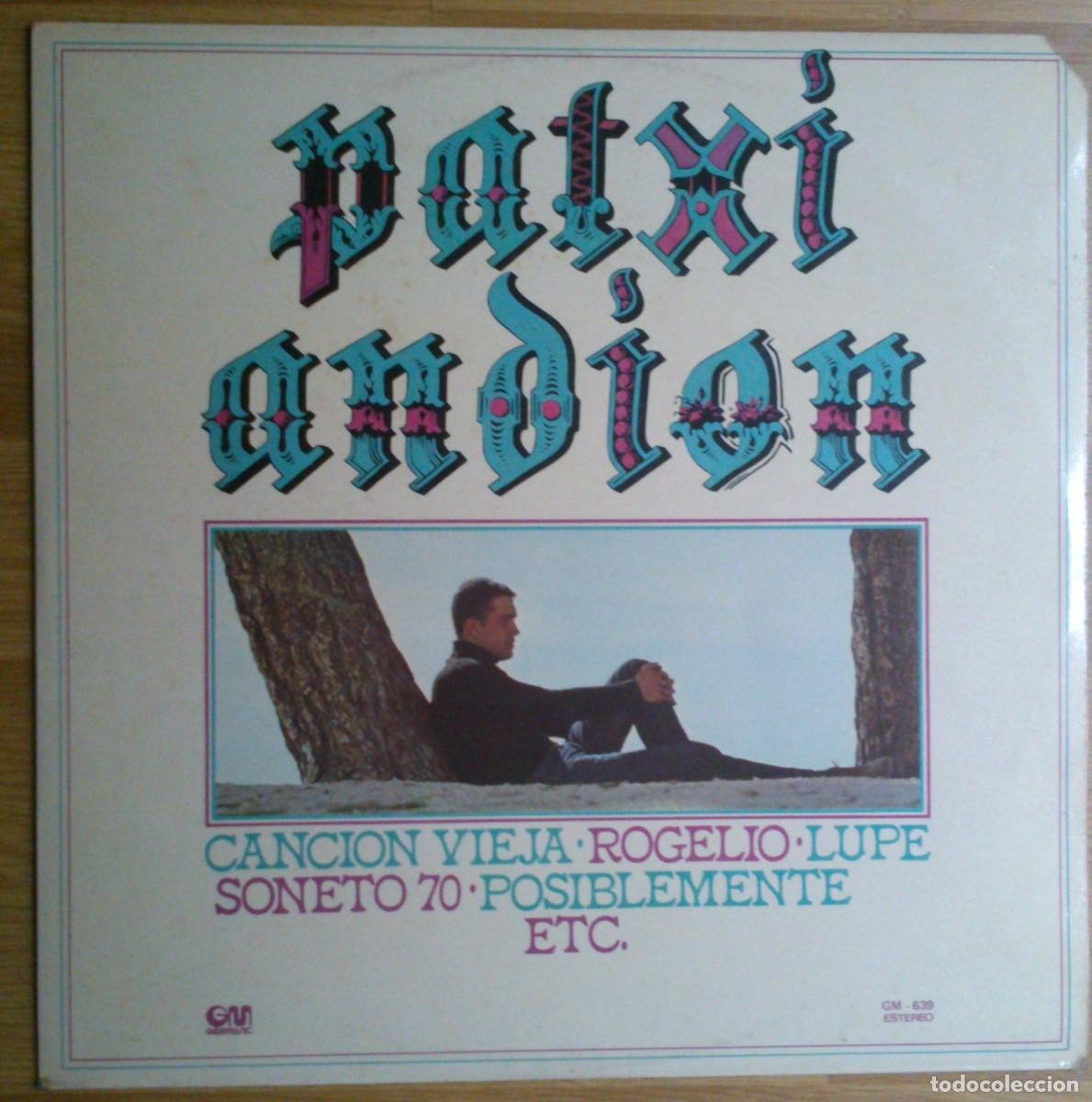 Discos de vinilo: PATXI ANDION PATXI ANDION - Foto 1