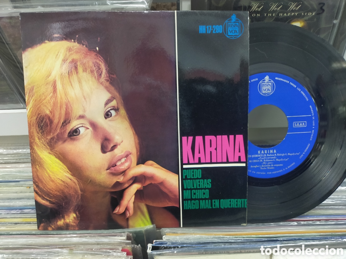 Discos de vinilo: Karina ep puedo + 3 1964 - Foto 1