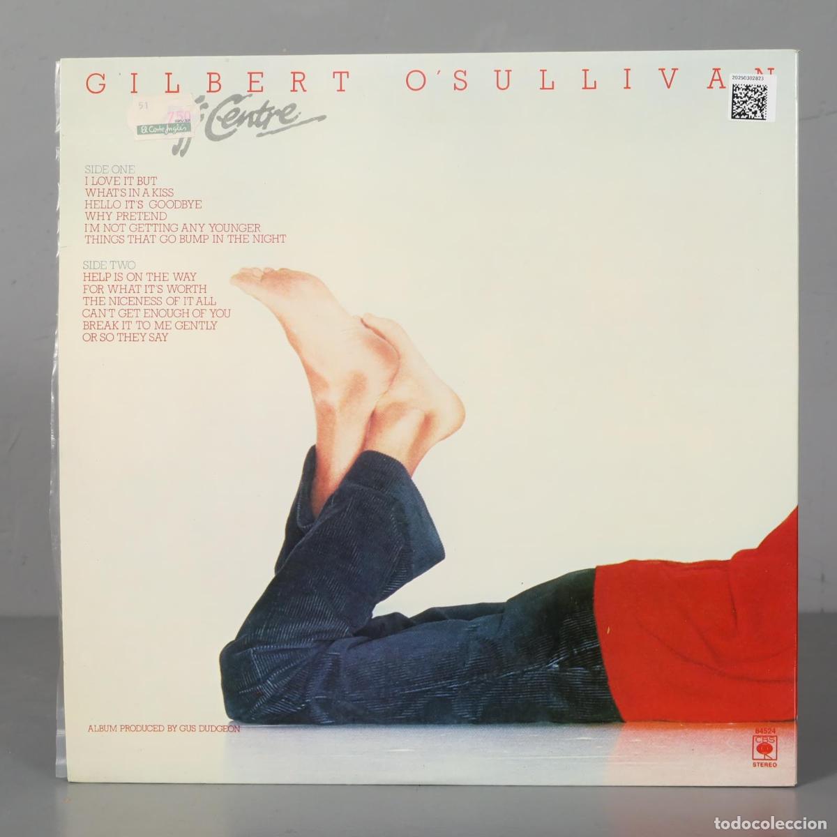 Discos de vinilo: LP. Gilbert O&acute;Sullivan &ndash; Off Centre - Foto 2