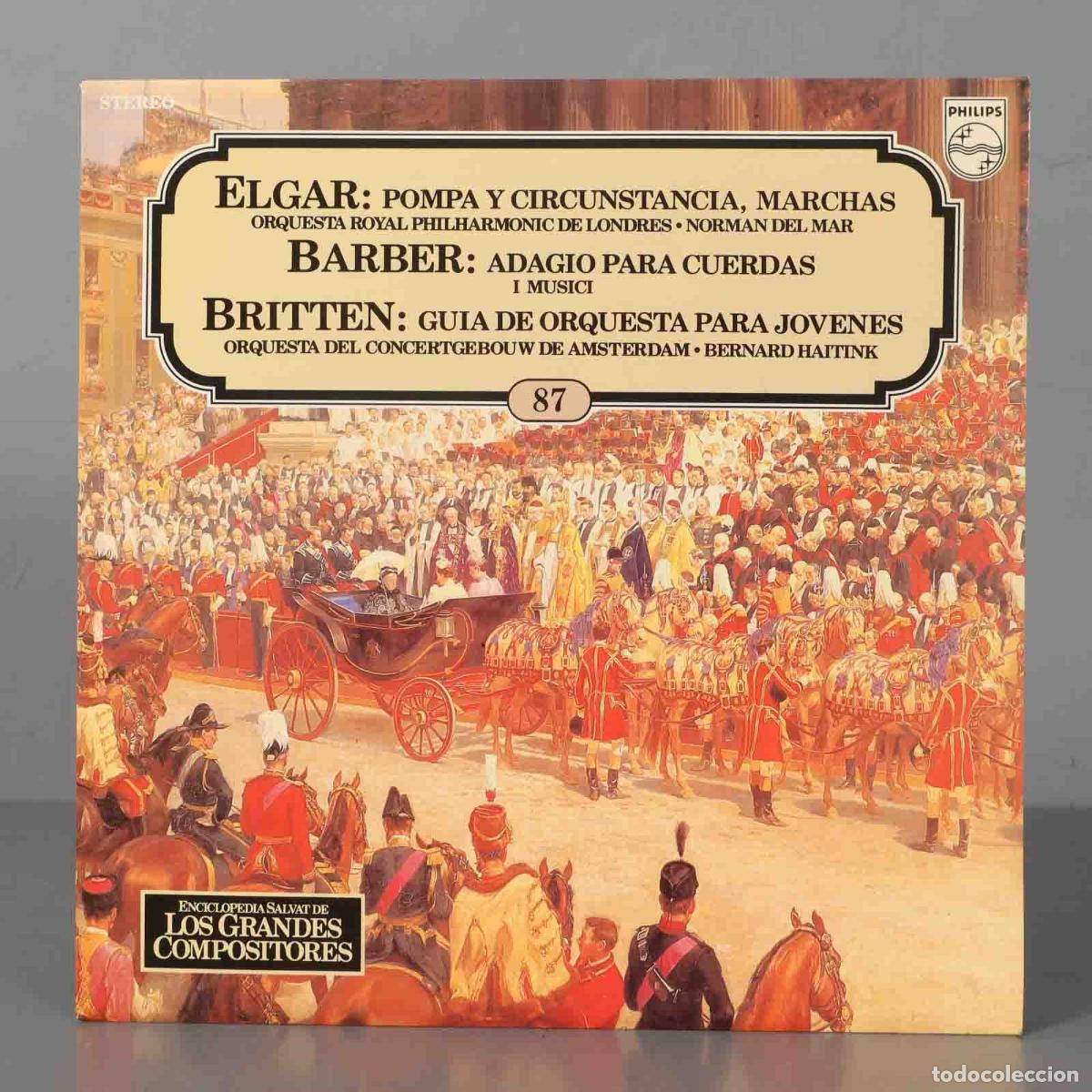 Discos de vinilo: LP. ELGAR BARBER BRITTEN - Foto 1