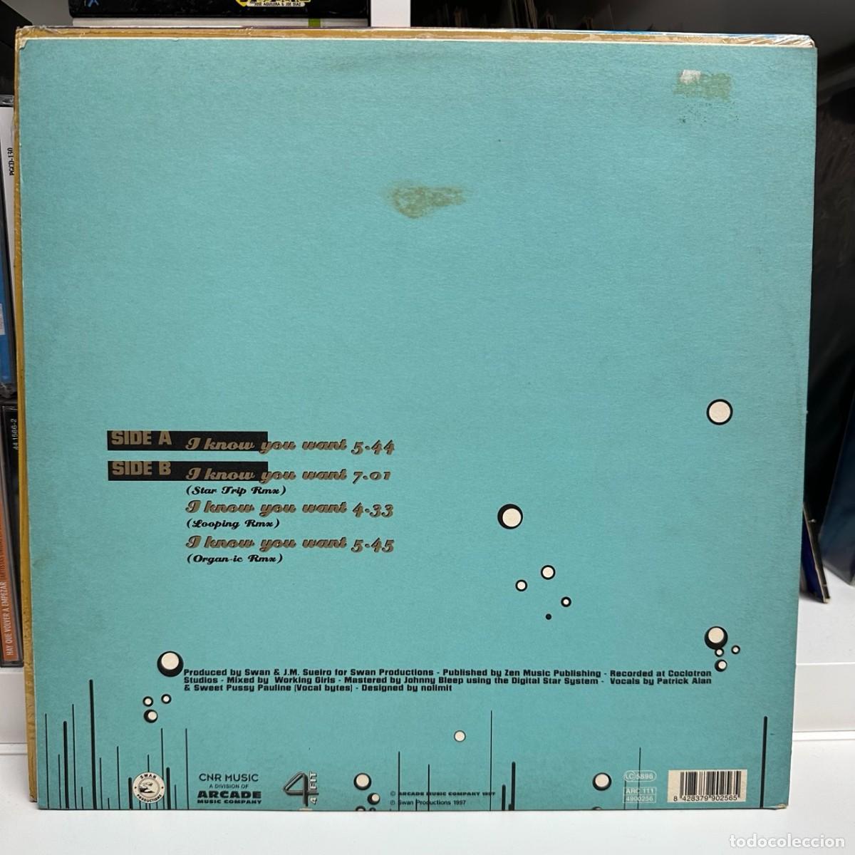 Discos de vinilo: Swan - I Know You Want (12&rdquo;) - Foto 2