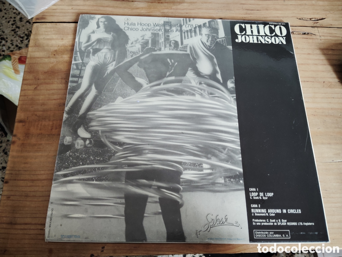 Discos de vinilo: CHICO JOHNSON - LOOP DE LOOP , 1983 ESPA&Ntilde;A / DISCO PROMOCIONAL - Foto 2