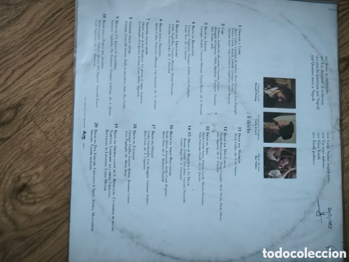 Discos de vinilo: VINILO VERDI, EDIZIONI RAI - Foto 2
