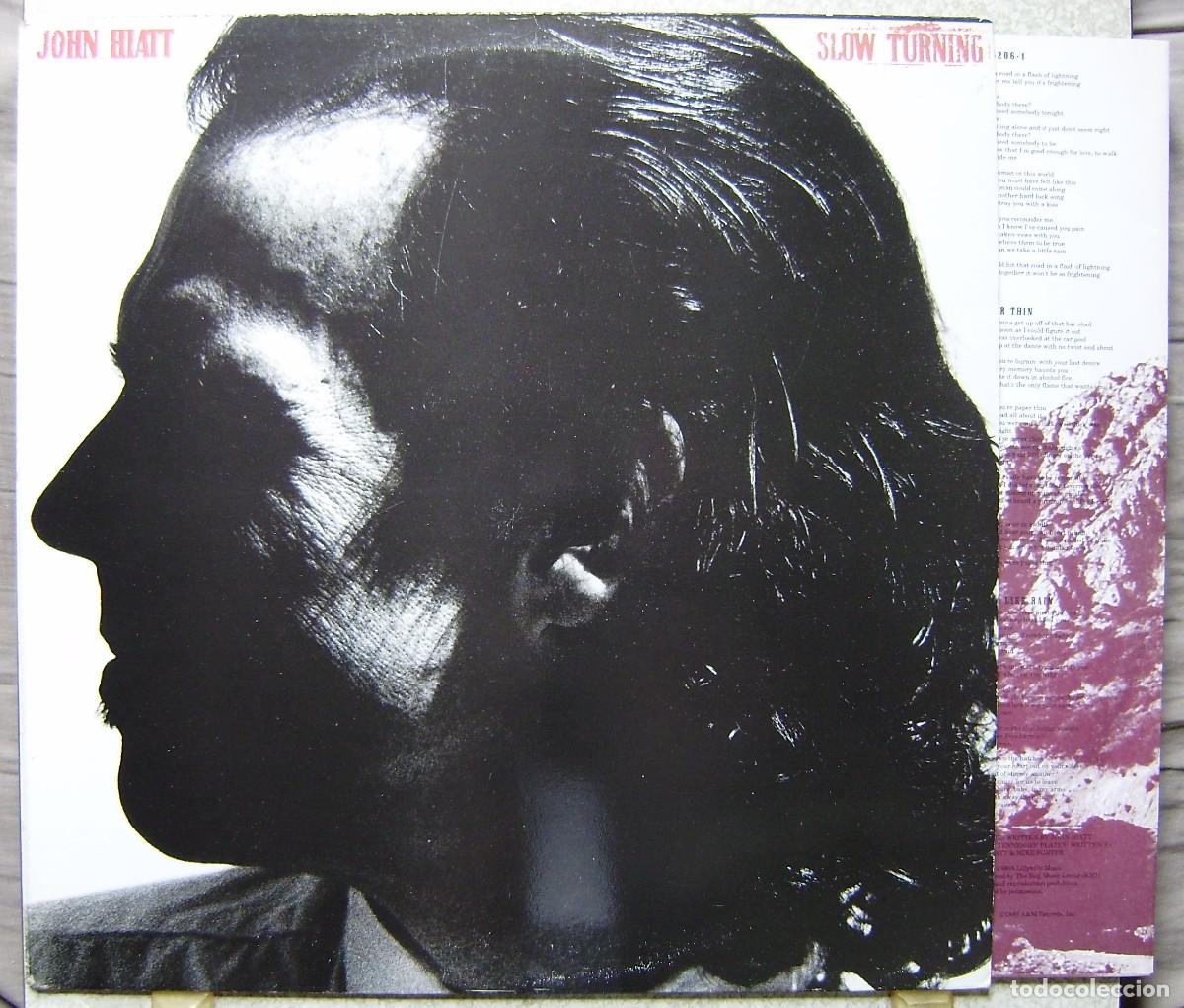 Discos de vinilo: JOHN HIATT.SLOW TURNING.....SALDAO - Foto 1