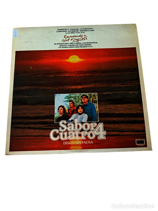 Discos de vinilo: VIN3144 Sabor Cuatro 4 VINILO SEGUNDA MANO