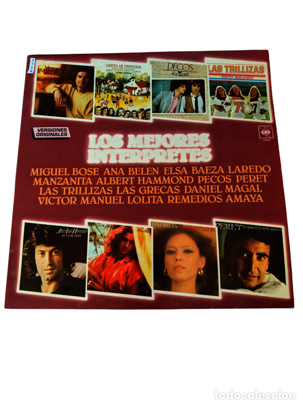 Dischi in vinile: VIN3125 Los mejores interpretes VINILO SEGUNDA MANO