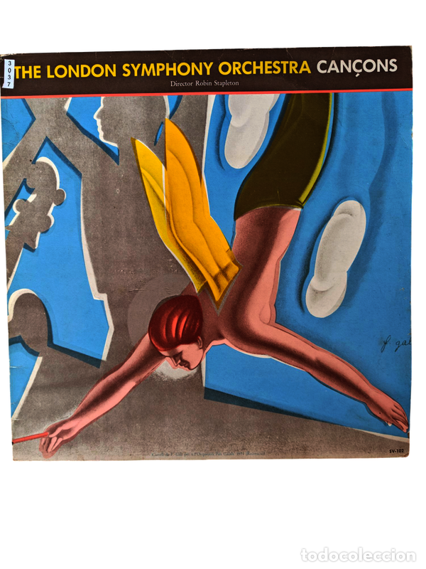 Vinyl records: VIN3037 The london symphony orchestra Can&ccedil;ons VINILO SEGUNDA MANO