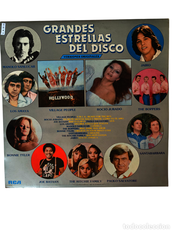 Disques de vinyle: VIN3041 Grandes estrellas del disco VINILO SEGUNDA MANO
